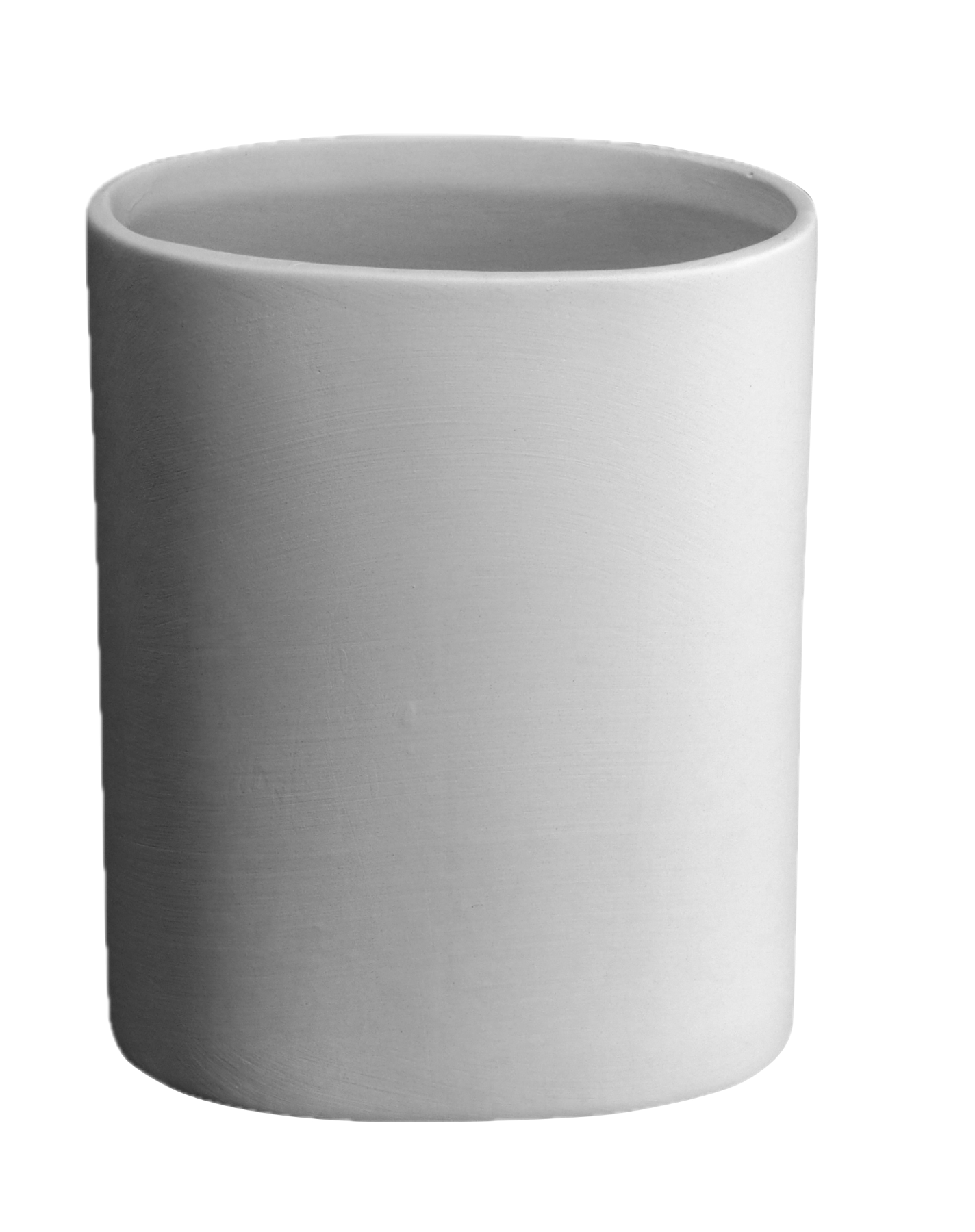 Porte-Ustensiles / Vase Elliptique 13x7,5 cm, H 17 cm