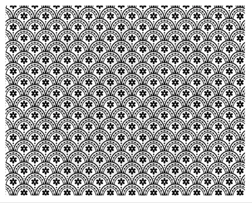 Silk Screen - Daisy Shell
