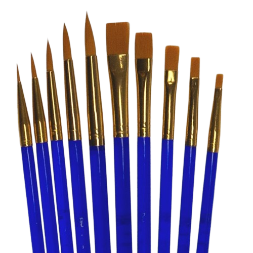 Pinceaux ECOSET, set de 10