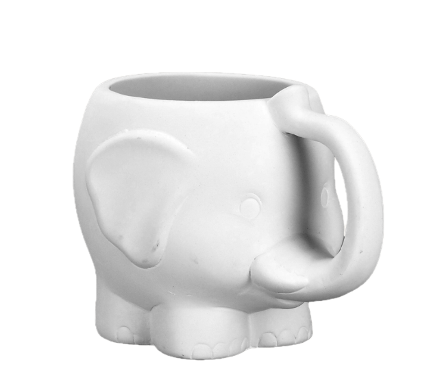 Tasse Éléphant H 10 cm, Ø 11 cm, 330 ml
