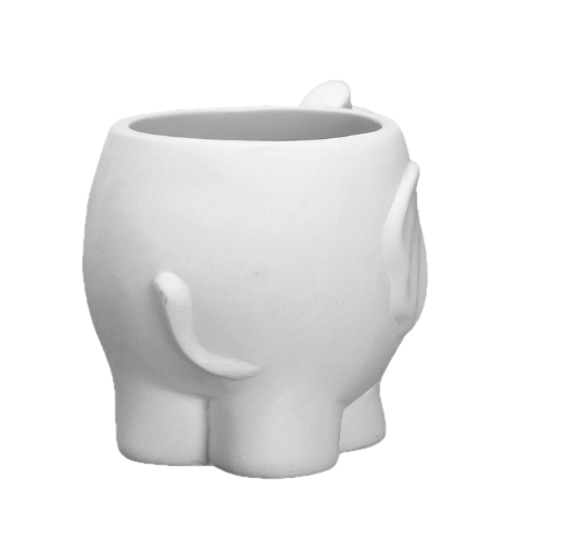 Tasse Éléphant H 10 cm, Ø 11 cm, 330 ml