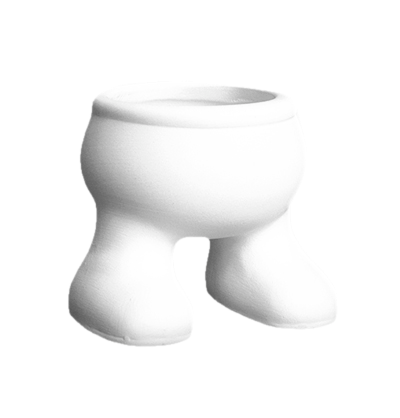 Coquetier avec pantalon 6,5x6 cm, H 5 cm