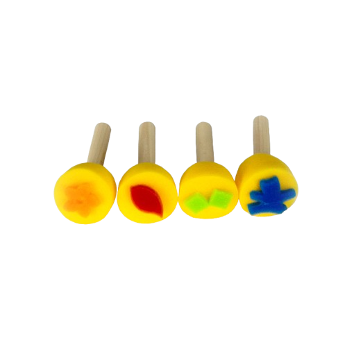 Motif Sponge Stippler, 4 pieces