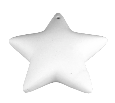 Puffy Star Ornament 9x9 cm