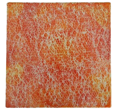 Tissu Miracle Rouge pour technique de filet