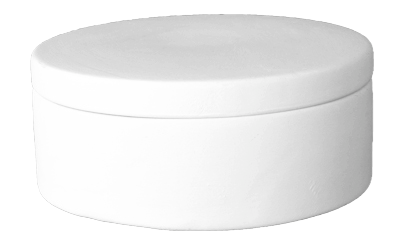 Boîte ronde XL Ø 15,5 cm, H 6,5 cm
