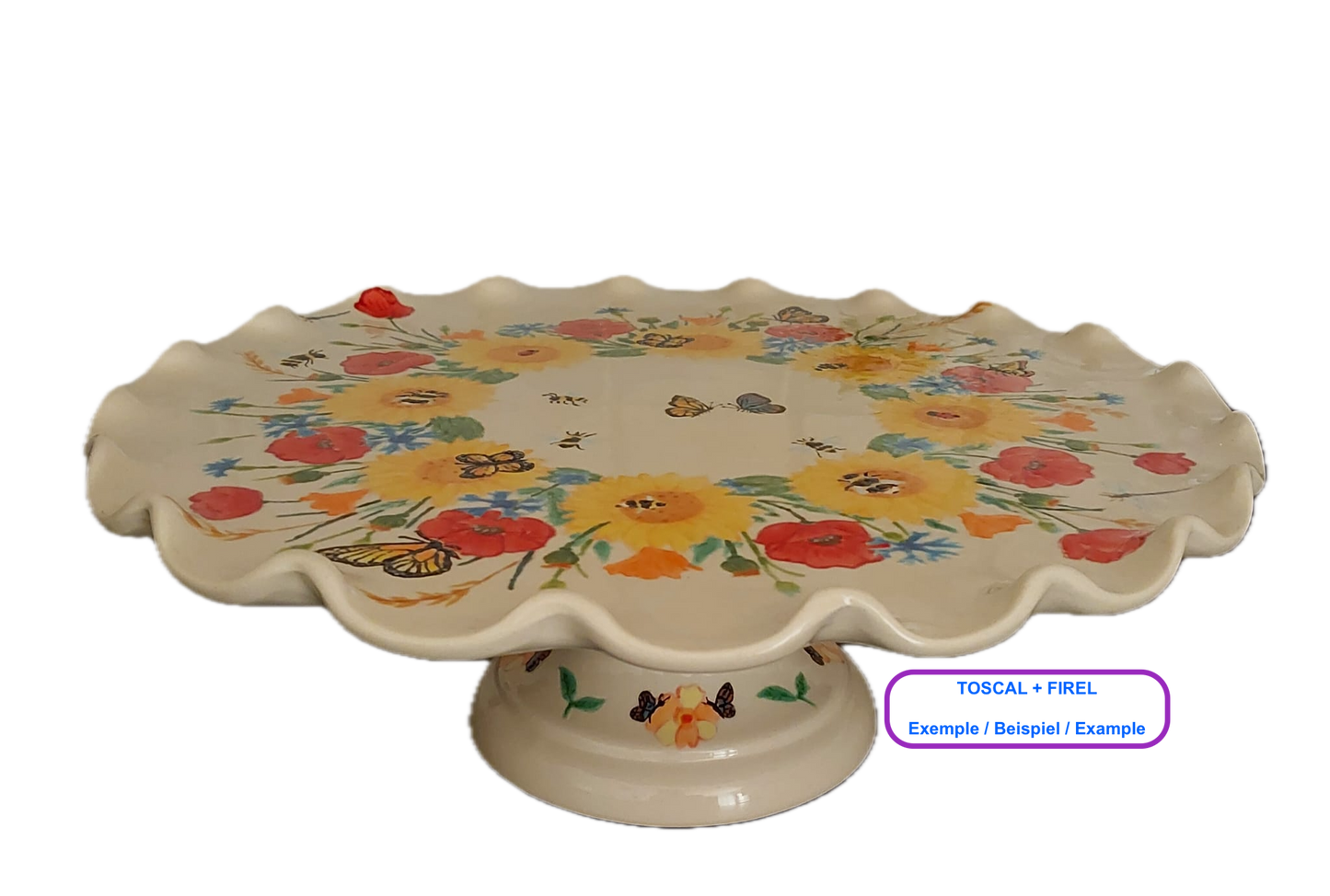 Plate Stand Firenze Ø 13.5 cm, H 10 cm
