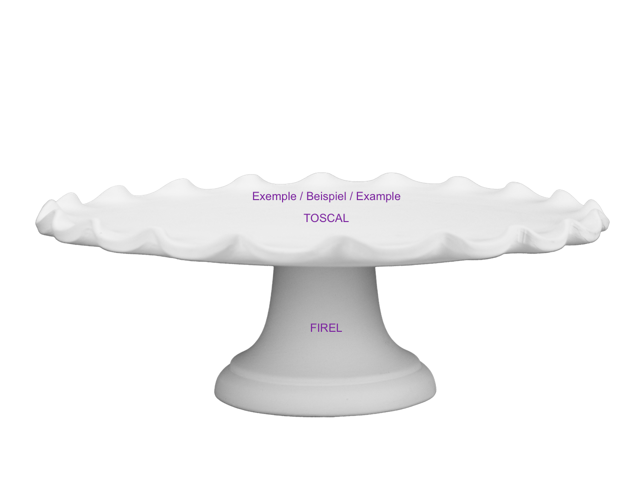 Plat à gâteaux Toscana Ø 34 cm, H 2,5 cm