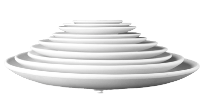 Assiette €co Line Ø 25 cm_Keramik_ETG25 - Ceramique Peinture EI