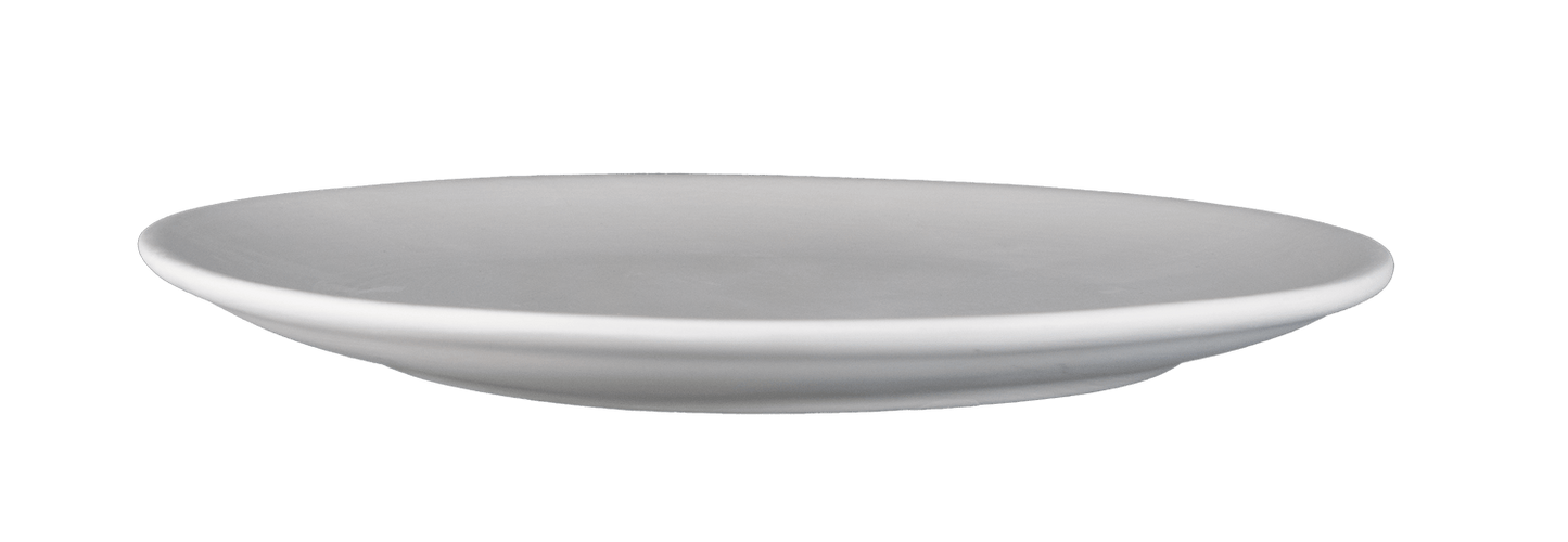 Assiette plate organique Ø 27 cm_Keramik_ORET - Ceramique Peinture EI
