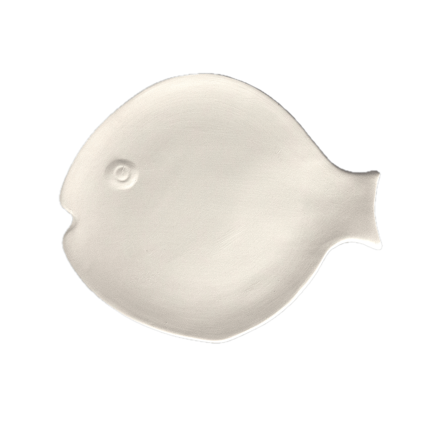 Assiette Poisson Nemo Organique 27,5x23,5 cm_Keramik_NEMO - Ceramique Peinture EI