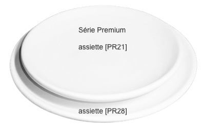 Assiette Série Premium Ø 28 cm_Keramik_PR28 - Ceramique Peinture EI