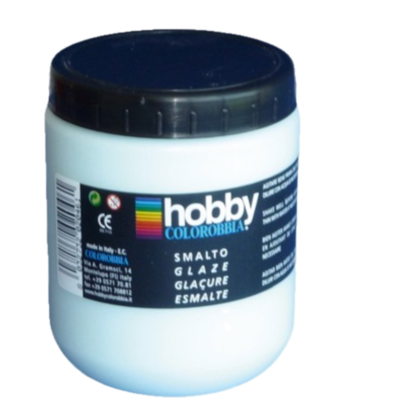 Colorobbia HCG004B - émail transparent à appliquer au pinceau