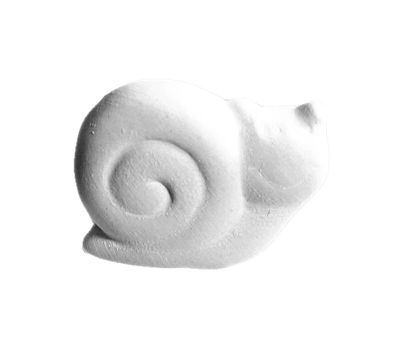 Escargot 3D Sticker 3x2,5 cm_Keramik_TO4524 - Ceramique Peinture EI