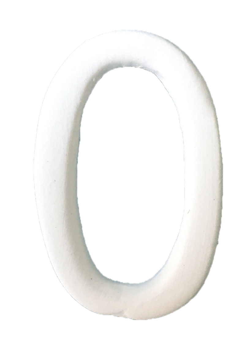 Numbers small H 3.5 cm