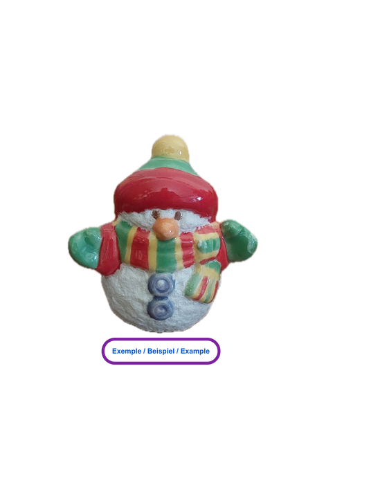 Mini Bonhomme de Neige H 4 cm