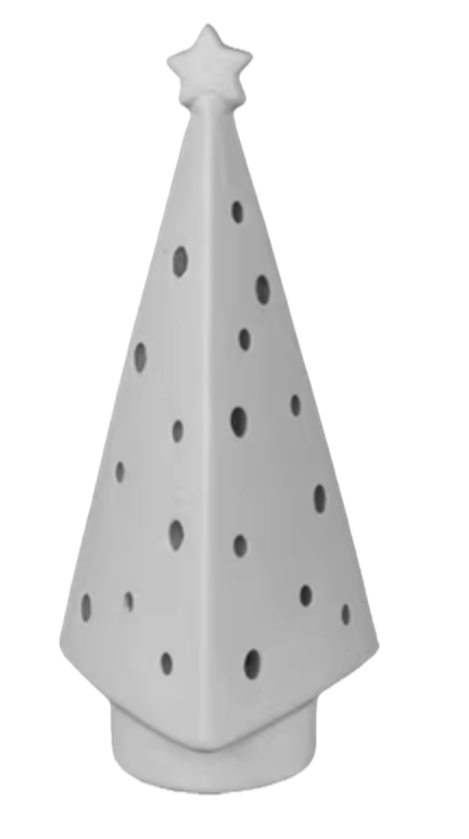 Triangular Tree-Shaped Lantern W 9 cm, H 20 cm
