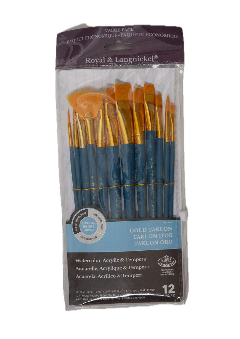 Pinceaux Bigset, set de 12