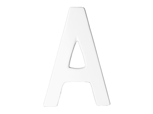 Letters large H 20 cm