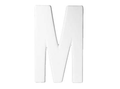 Letters large H 20 cm