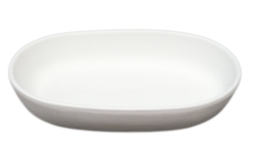 Beurrière Ovale 19x11,5 cm, H 3 cm