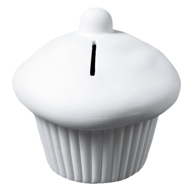 Spardose Cupcake Ø 10 cm, H 12 cm
