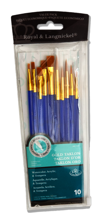 Pinceaux ECOSET, set de 10