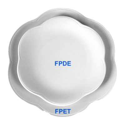 Assiette Plate Flower Power Ø 28 cm