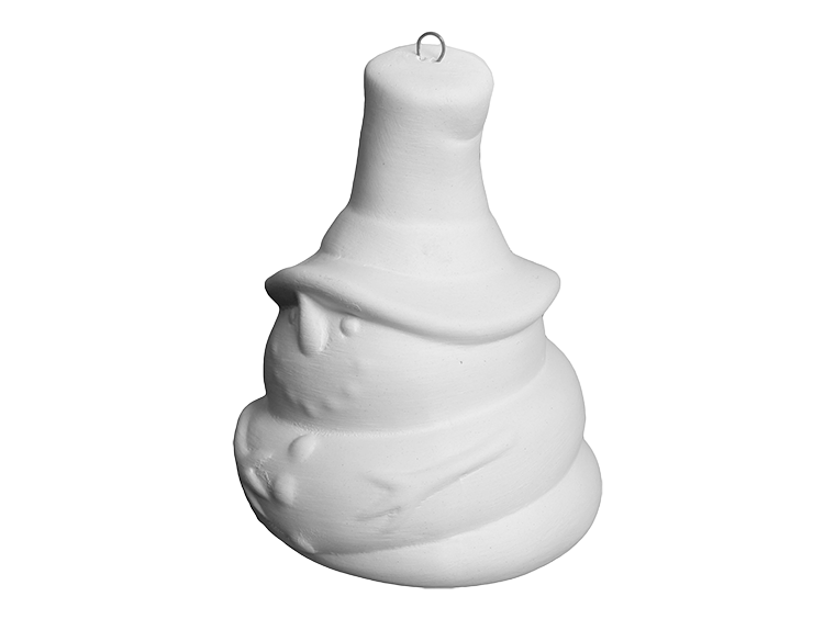 Suspension Frosty - Bonhomme de Neige fondant H 8 cm