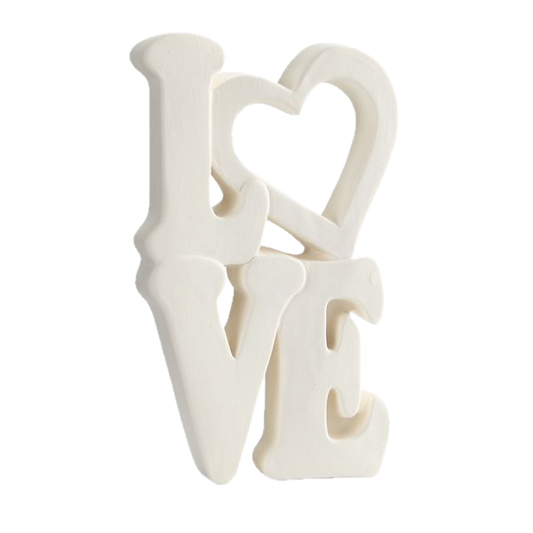 Plaque debout mot LOVE 21x11,4 cm