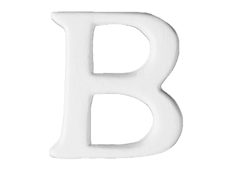 Letters small H 3.5 cm