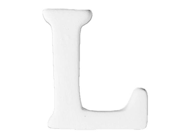 Letters small H 3.5 cm