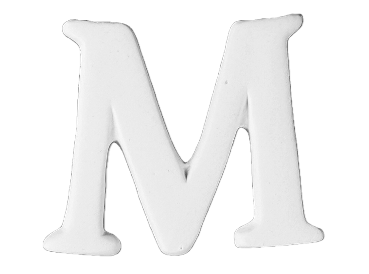 Letters small H 3.5 cm