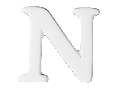 Letters small H 3.5 cm