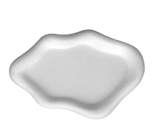 Small decorative "Kissing Mouth" dish 20x13x2 cm