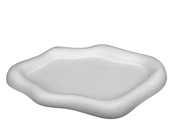 Small decorative "Kissing Mouth" dish 20x13x2 cm