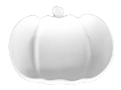 Assiette Citrouille 18x17 cm