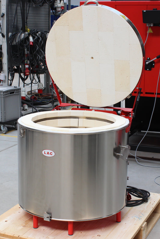 Four LAC M100/13 (400 V) 108 litres pour céramique (grès et faïence) et porcelaine