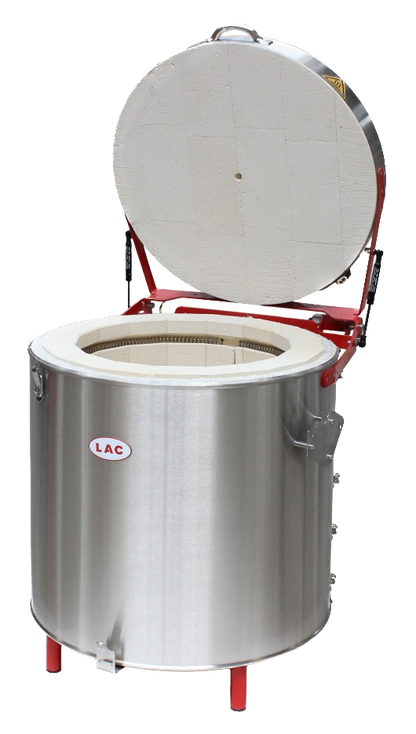 Four LAC M150/13 (400 V) 150 litres pour céramique (grès et faïence) et porcelaine