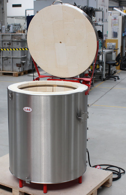 Four LAC M160/13 (400 V) 164 litres pour céramique (grès et faïence) et porcelaine