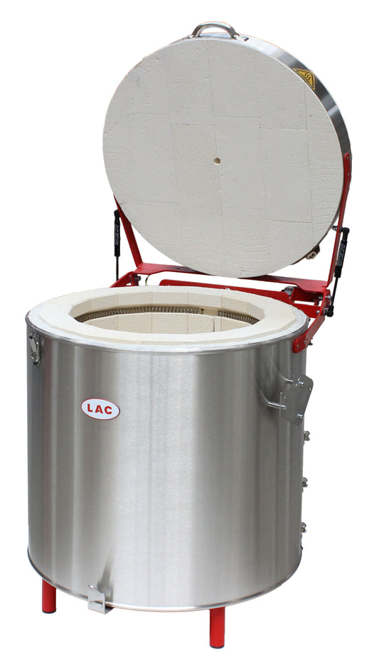Four LAC M60/13 (230 V) 61 litres pour céramique (grès et faïence) et porcelaine