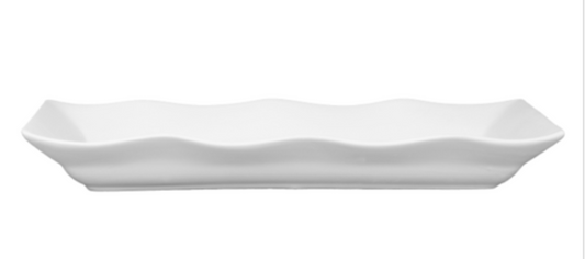 Medium Rectangle Surfside Server Onda 16x31 cm, H 3 cm