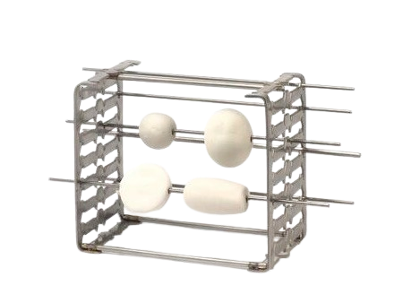 Perlen Brennständer mit 6 Stäben L 10 cm