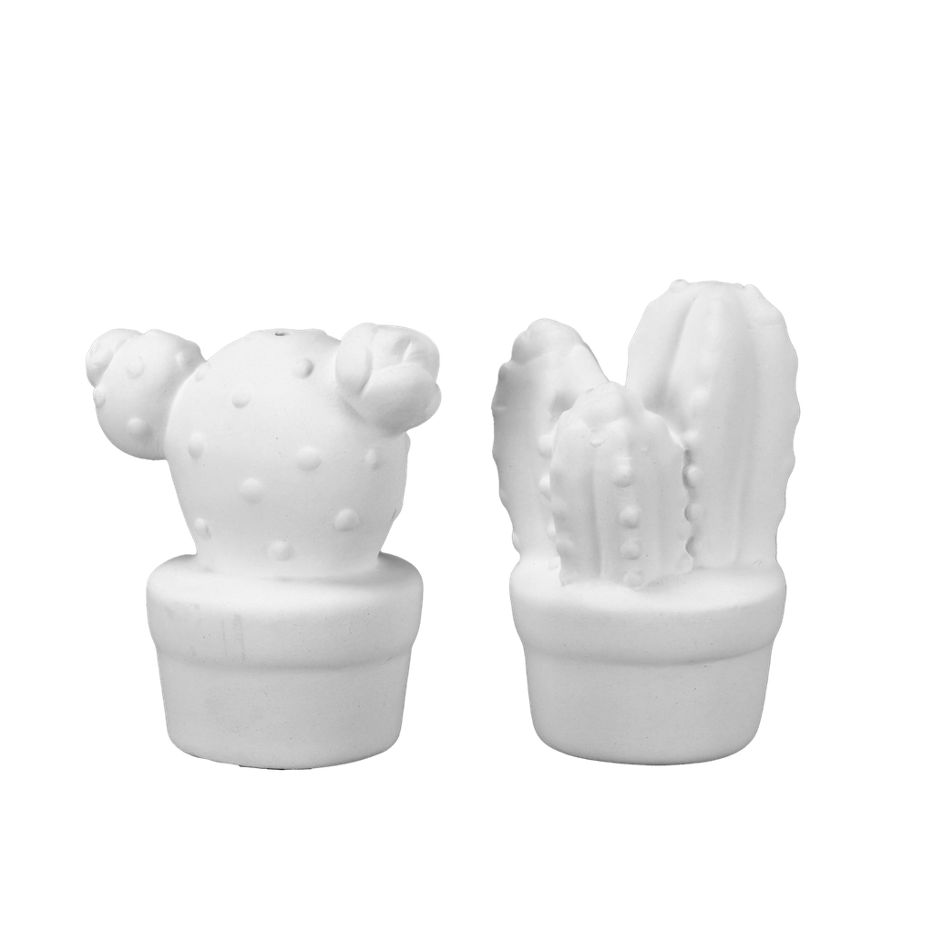 Cactus Salt and Pepper Shakers, set of 2 Ø 6 cm, H 9 cm