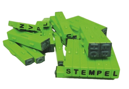 Capital Letters Stamps, 36-piece set, attachable