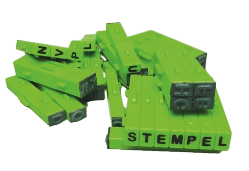 Capital Letters Stamps, 36-piece set, attachable