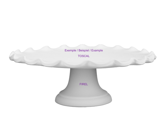 Pied Firenze pour plat ou bol Ø 13,5 cm, H 10 cm