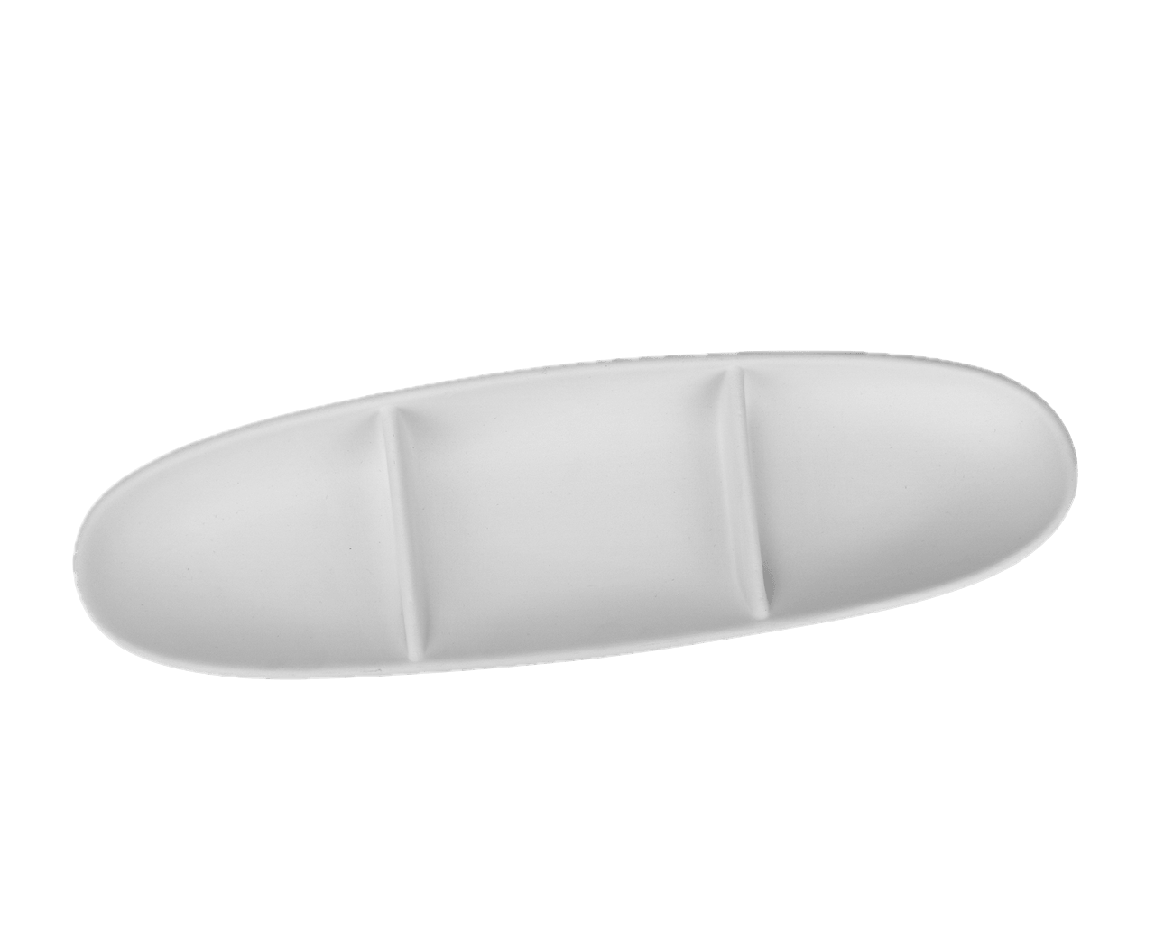 Vespucci – dreiteilige Platte 42,5x12,5 cm, H 4 cm