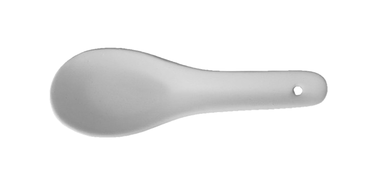 Cuillère à hors-d'œuvre 12,5x4 cm, H 4cm