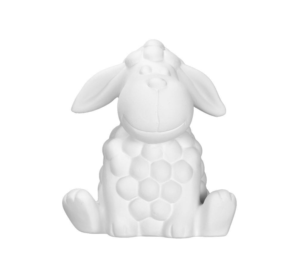 Wolly, le mouton assis H 13 cm